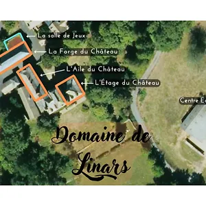 Le Domaine De Linars - L'aile Du Château Hébergement de vacances